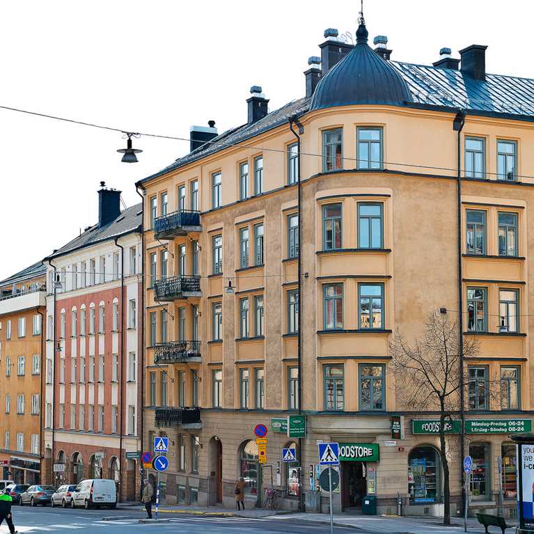 Fastighet på Hantverkargatan 59, Polhemsgatan 22 - Kungsholmen