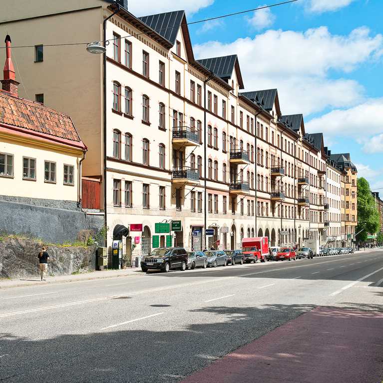 Fastighet på Brännkyrkagatan 103, 105, Hornsgatan 114, 116, 116 Ög - Södermalm