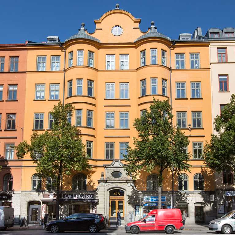 Fastighet på Odengatan 46 A, Odengatan 46 B - Vasastan
