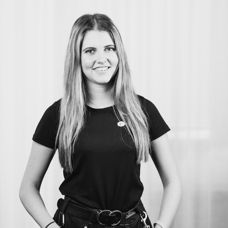 Porträtt på Mathilda  Pettersson
